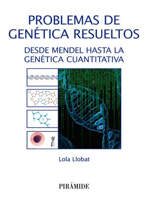 cover image of Problemas de genética resueltos